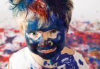 fingerpainting, child, art, messy, fun, parenting, creative