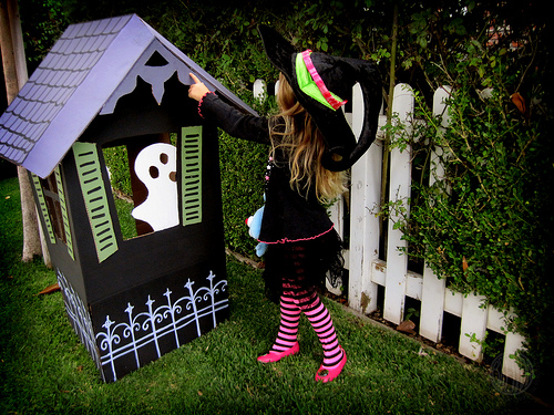 kids haunted house
